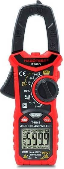 HT206D True RMS Digital Current Clamp Rouge
