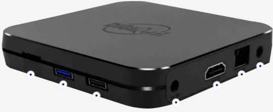 Decoder Box Android TV KM9 RICD1204