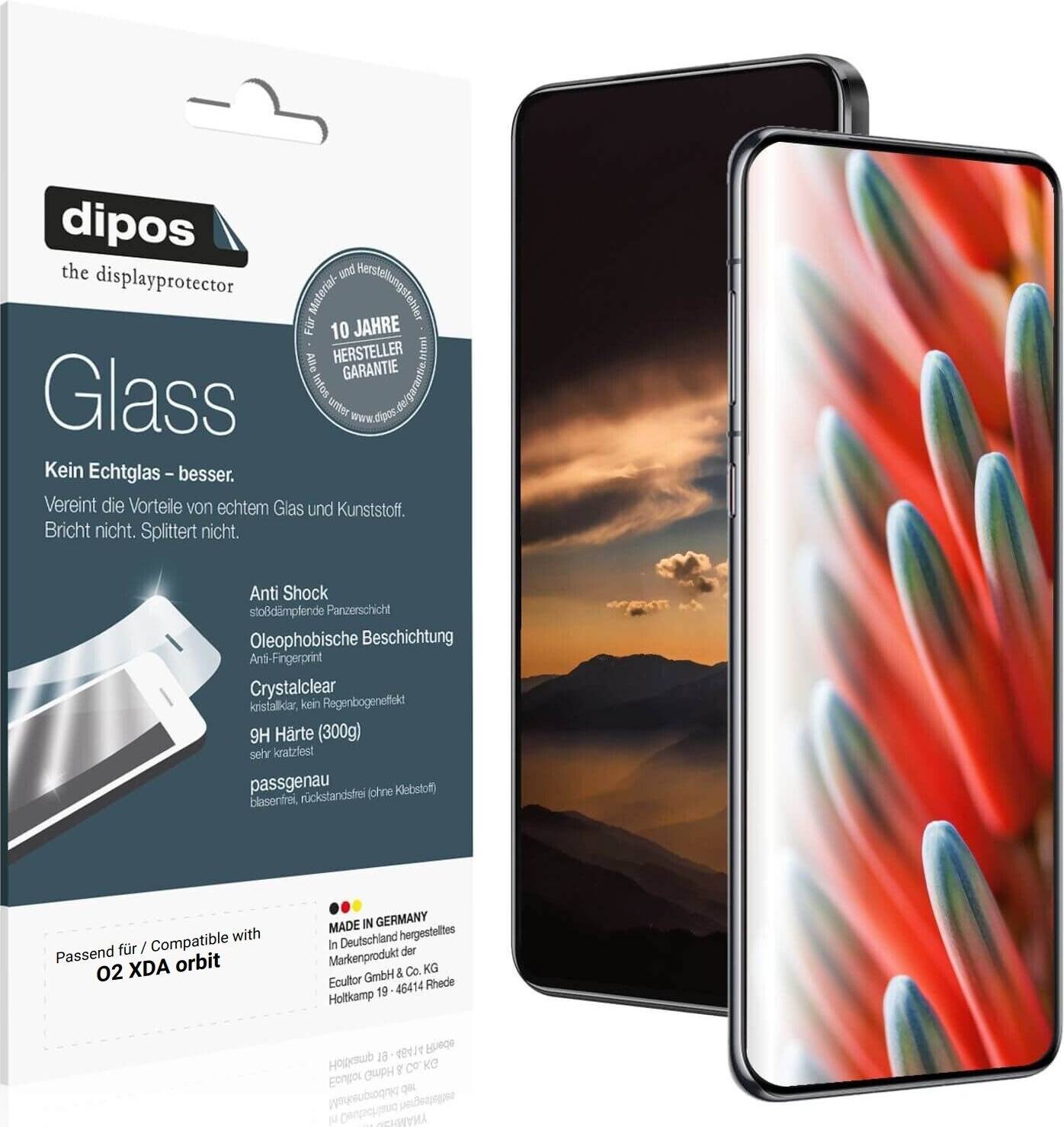 Dipos 2x Screen Protector for O2 XDA Orbit Flexible Glass 9H