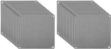 92mm fan Uxcell 92mm 3.6 Inch PVC Fan Dust Mesh 24 Pack PVC Computer Cooler Dust Filter