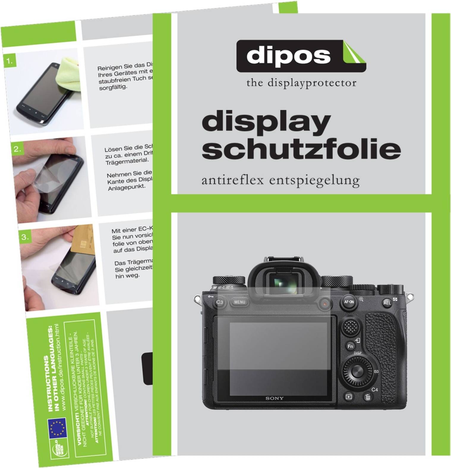 Dipos Screen Protector Sony Alpha 9 II