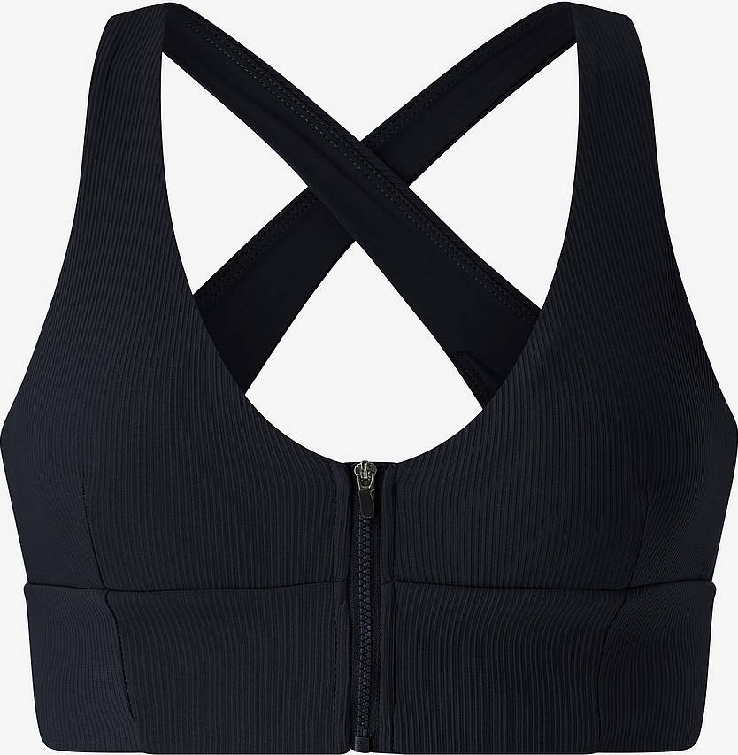 aim'n Ribbed Performance Zipped - Svart