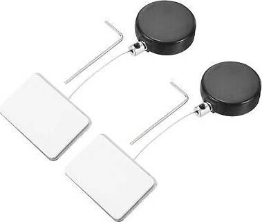 Uxcell 1.8ft Retractable Cable Security Lock 2 Pack