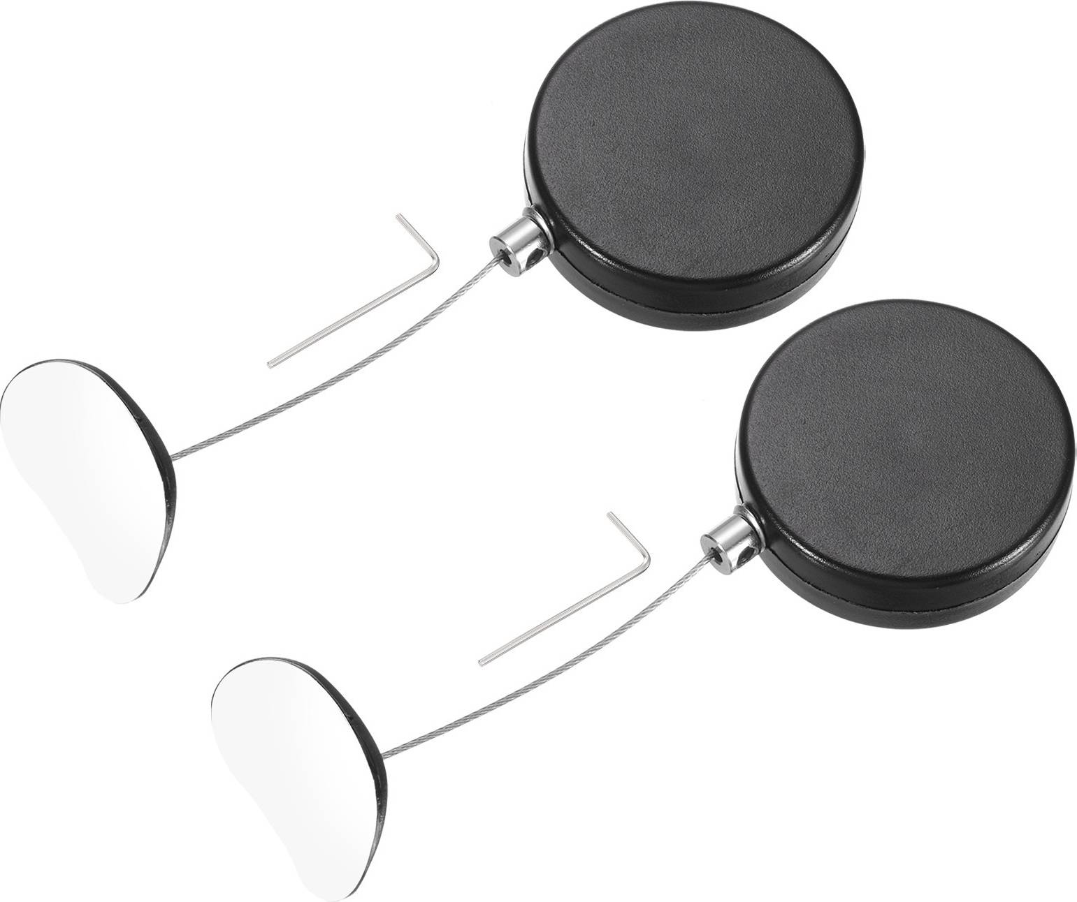 Uxcell 3.3ft Retractable Cable Security Lock 2 Pack