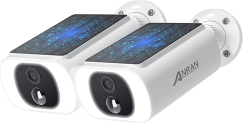 Battery wireless security cameras Anran 2K Solar Battery Wireless Security Camera System