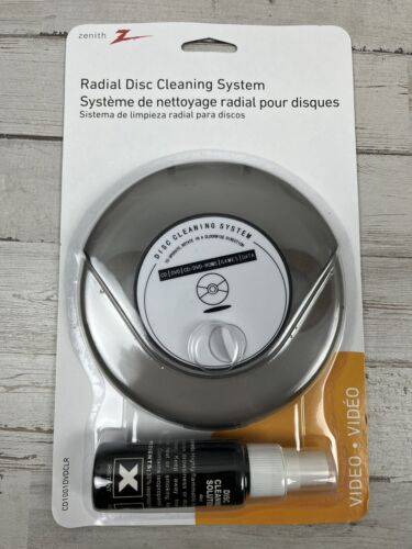 Zenith CD1001DVDCLR Radial Disc Cleaning System