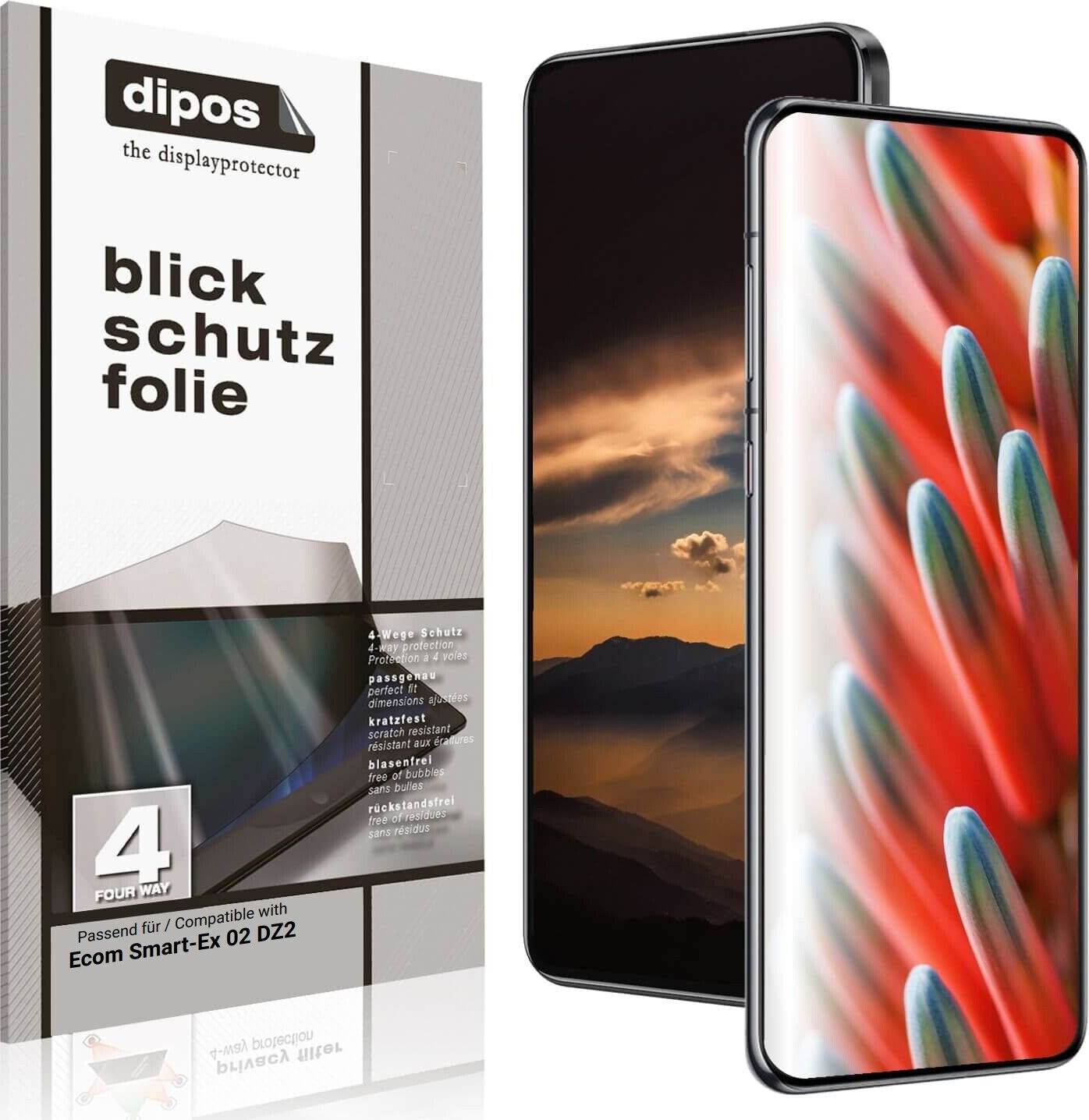 Dipos Screen Protector for Ecom Smart-EX 02 DZ2 Privacy Filter