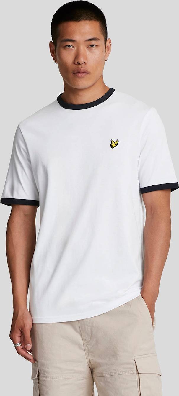 Lyle & Scott Ringer T-Shirt Vit