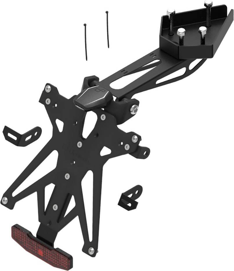 Nummerpladeholder LighTech Triumph Street Triple 675/R/RS Nummerpladeholder - Sort