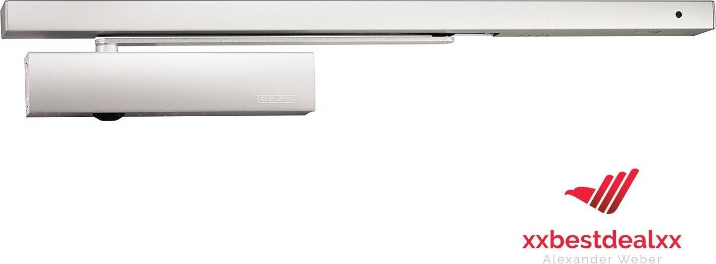 Geze Gleitsch R f.TS 5000 R Silber E-Mech