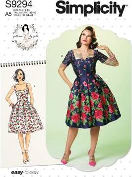 Simplicity Sewing Pattern 9294