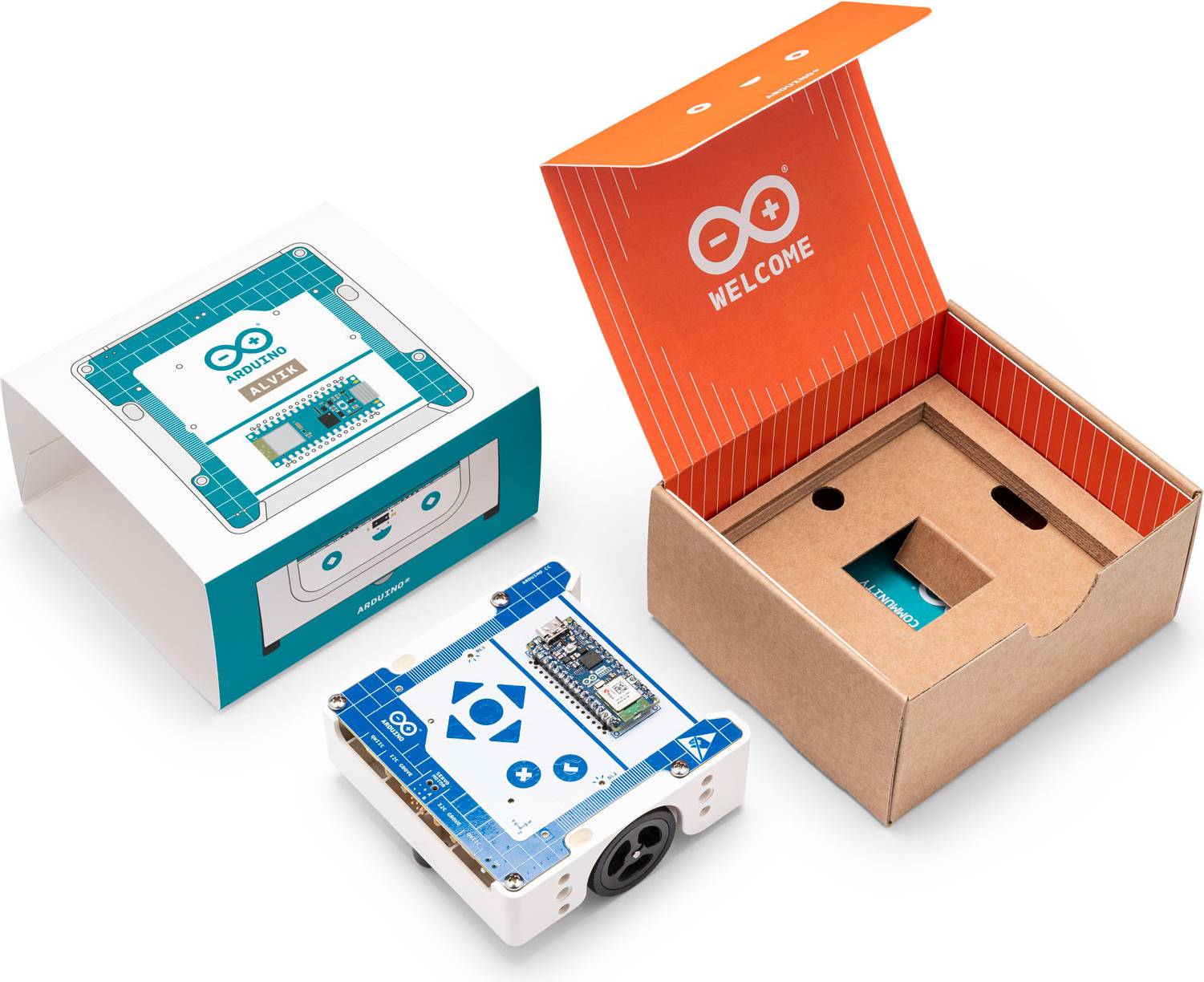 Arduino Arduino Roboter Alvik Fertiggerät AKX00066