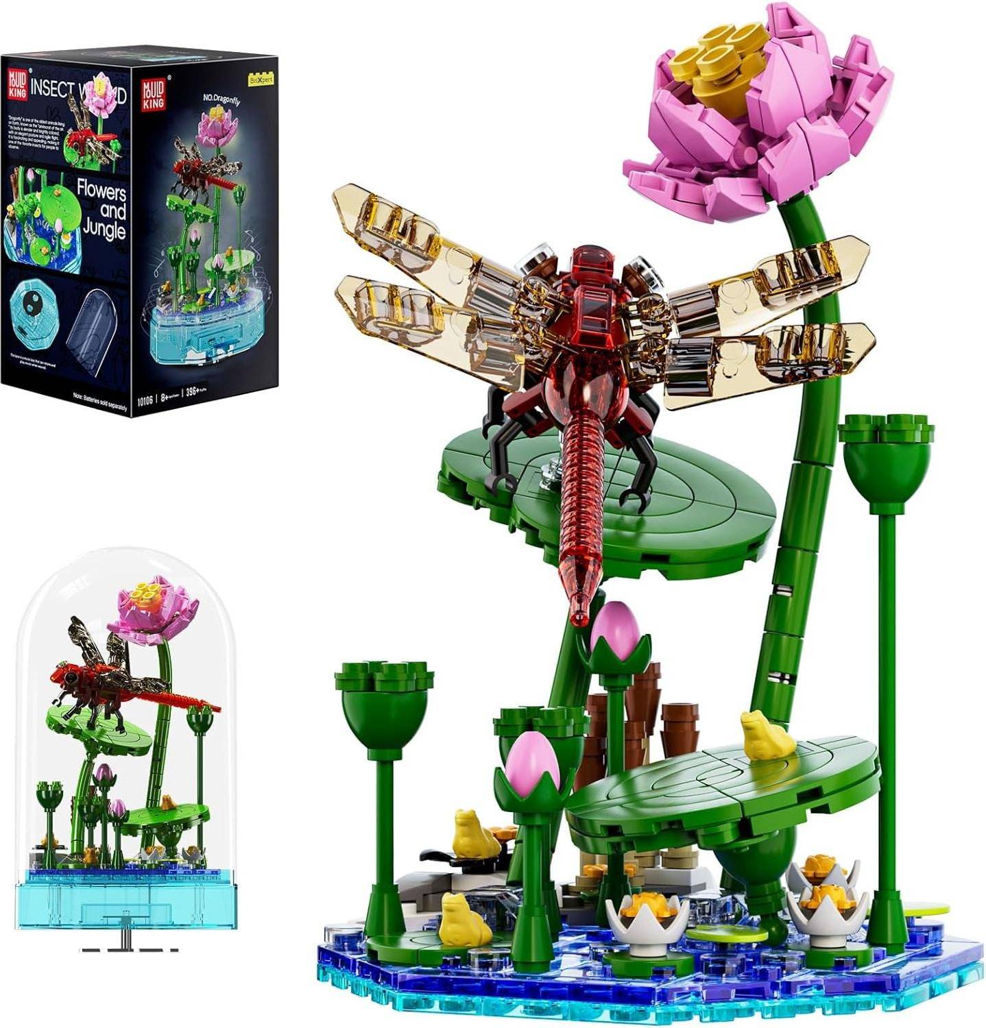 Mould King 10106 Insect Collection Dragonfly Building Set