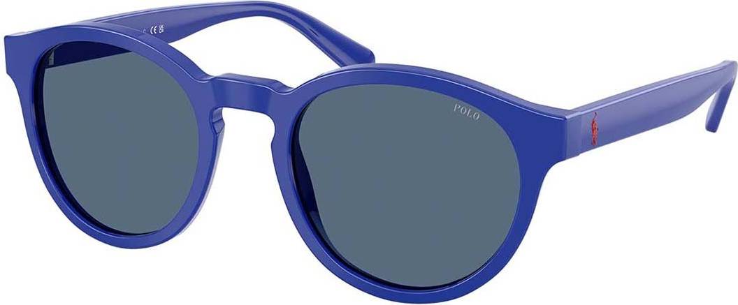 Polo Ralph Lauren Mand PH4192 Solbriller Acetat Rund Normal - Blå