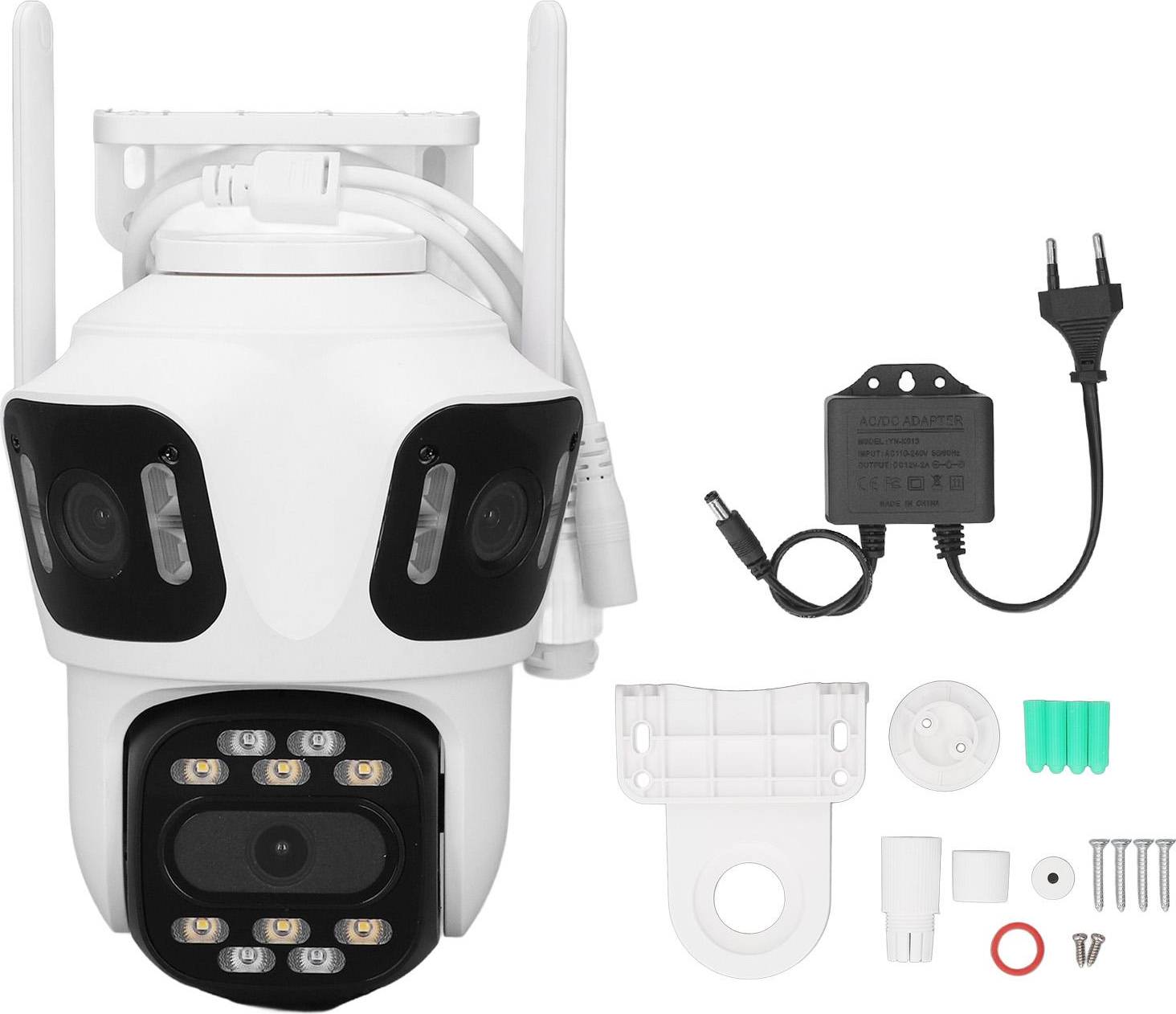 Security camera Goolrc Outdoor Security Camera 8MP AI Motion Detection