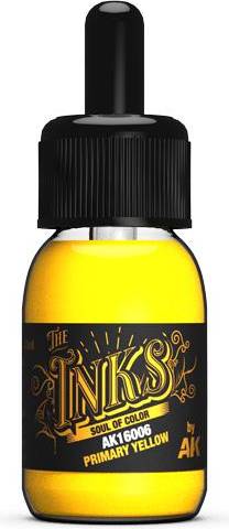 AK Interactive Primary Yellow Ink Ink 30ml
