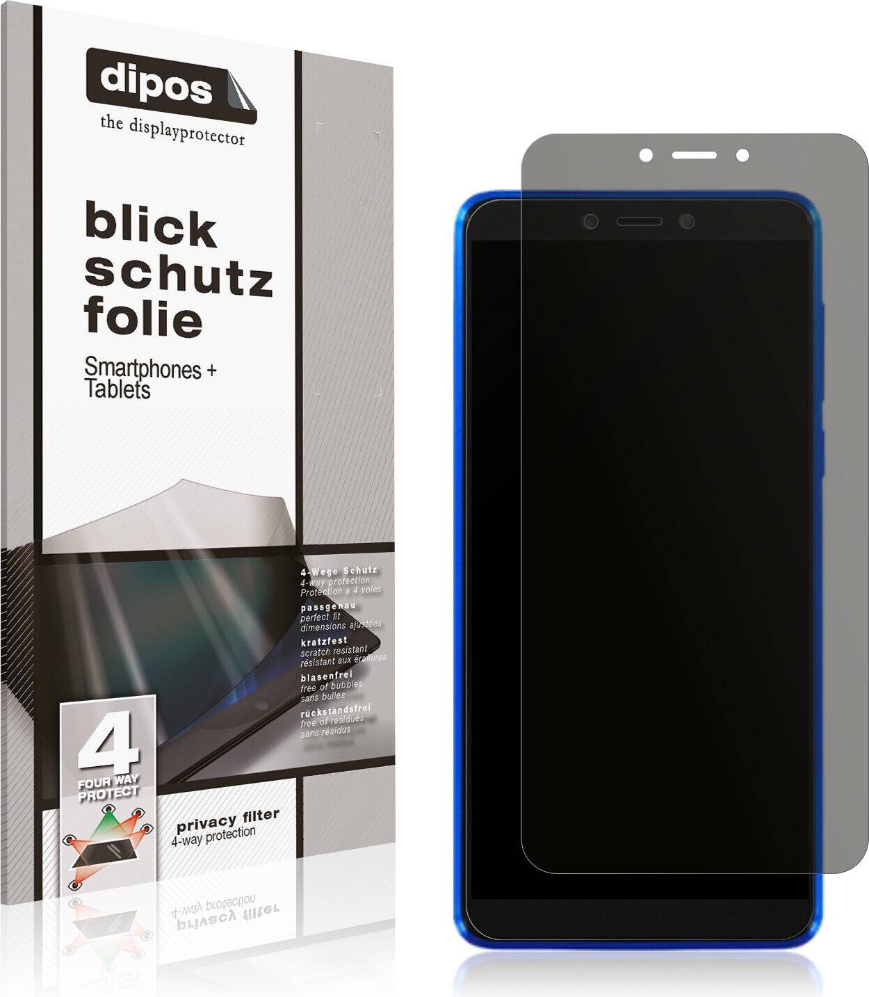 Dipos Screen Protector for Mobicel R1 Plus Privacy Filter