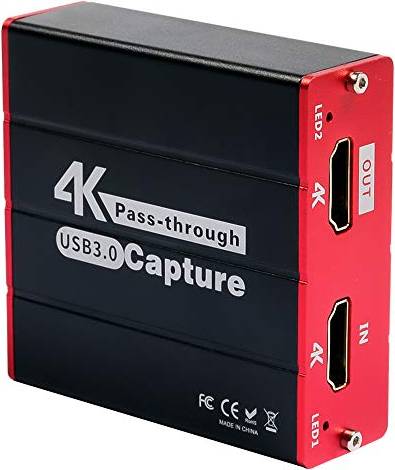 Capture card TreasLin USB Capture Card 1080P 60fps