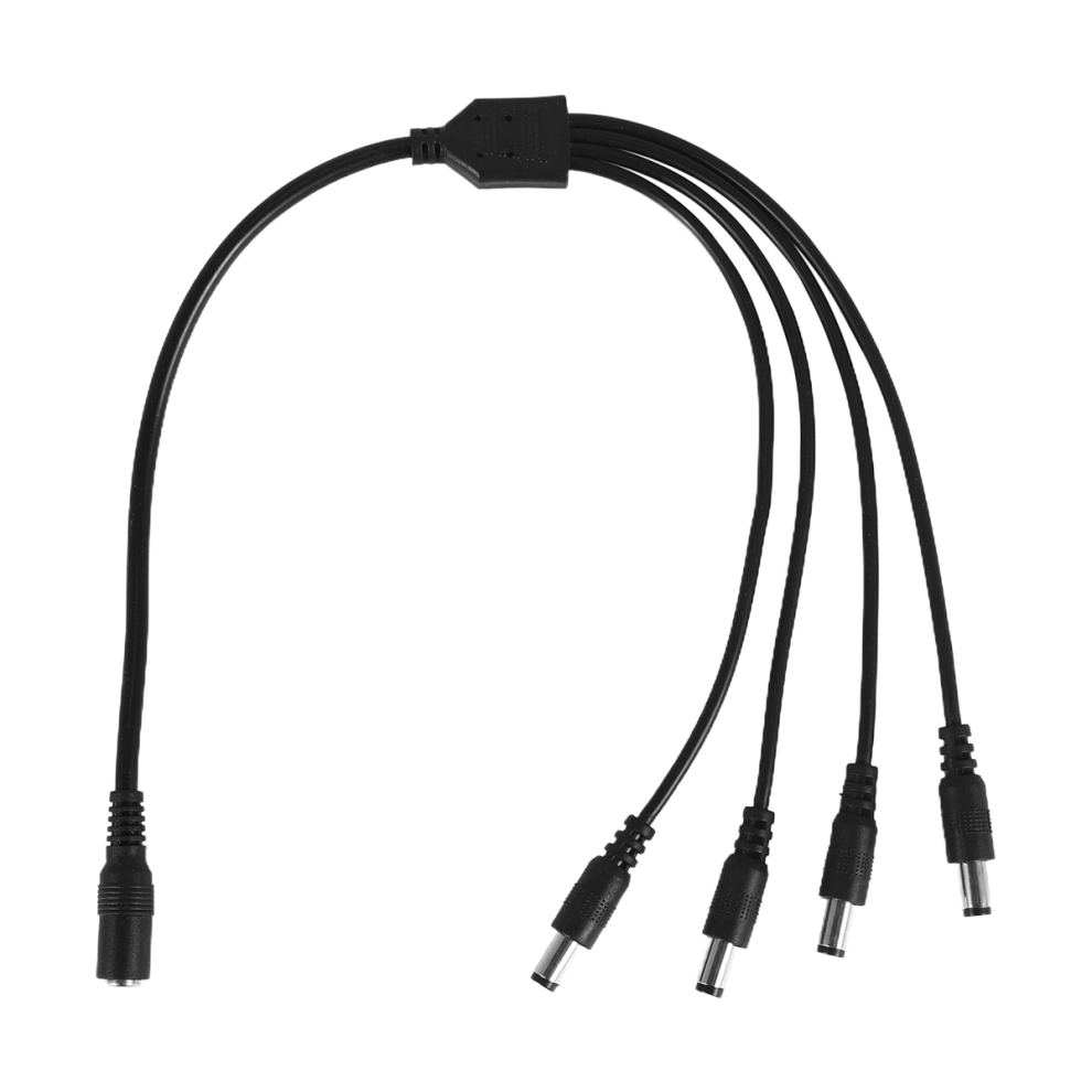 Typecat 4 DC Power 4-Port Splitter Adapter Cable