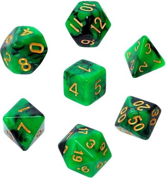Rebel RPG Dice Set Two Color