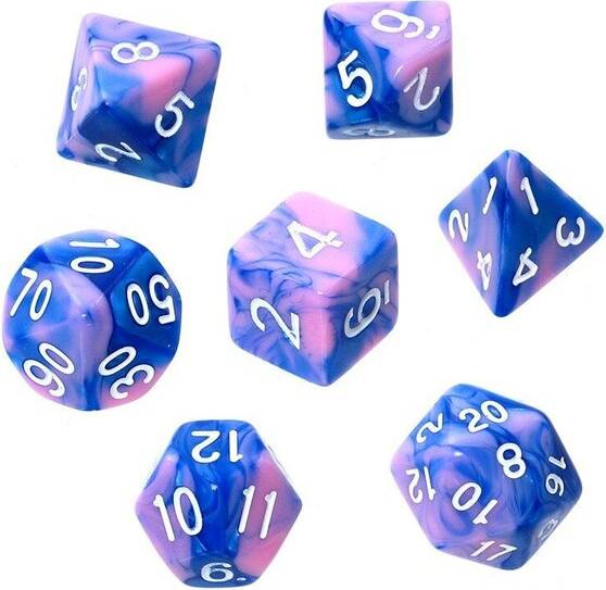 Rebel RPG Dice Set Two Color
