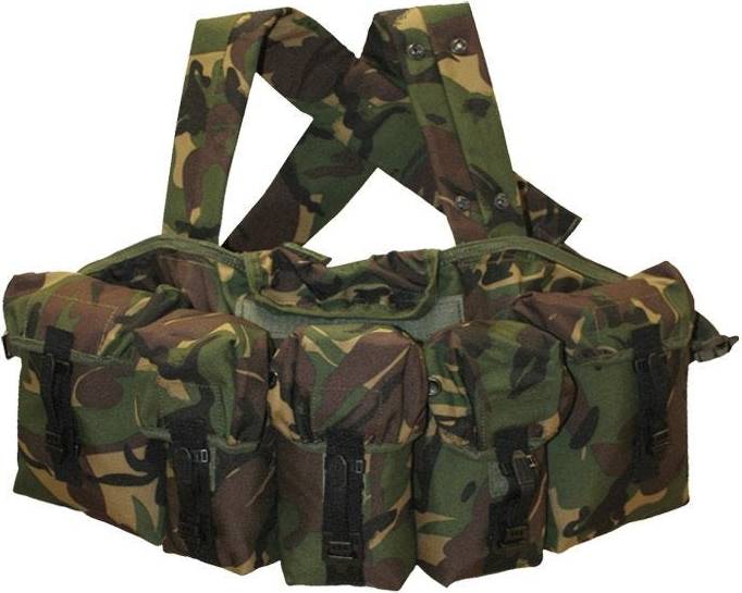 Highlander Chest Rig Spanish Clips DPM
