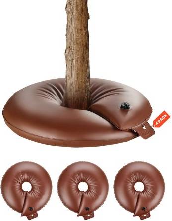 VEVOR Tree Watering Rings 4 Pack 60.6 L