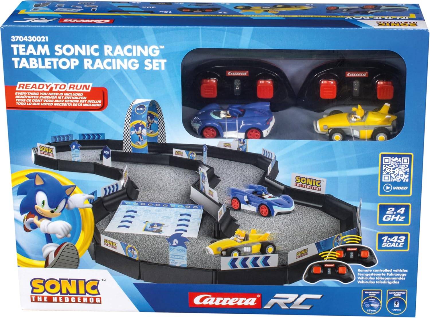 Carrera TSR Mini RC 1 43 Racetrack Set