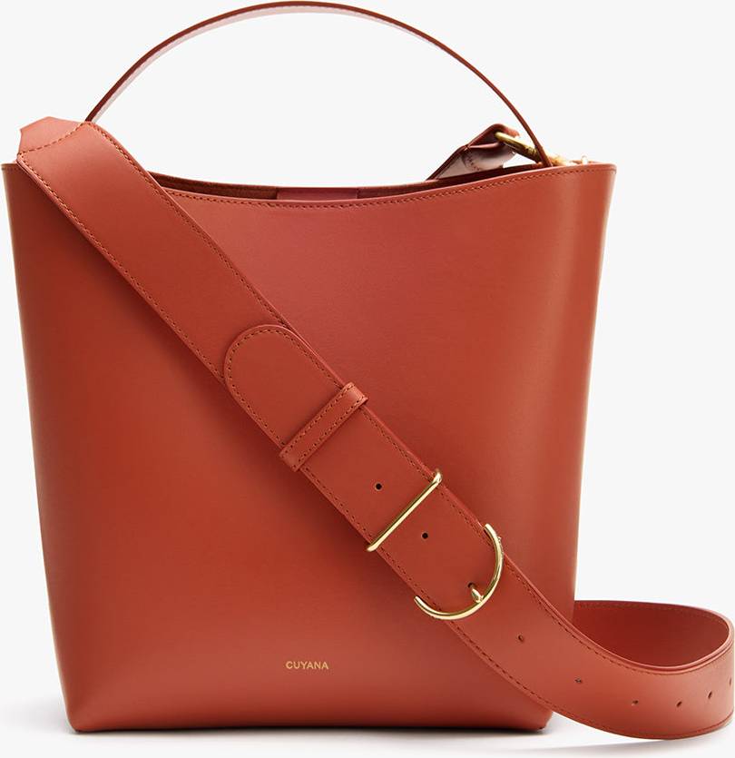 Cuyana Linea Bucket Bag - Rioja
