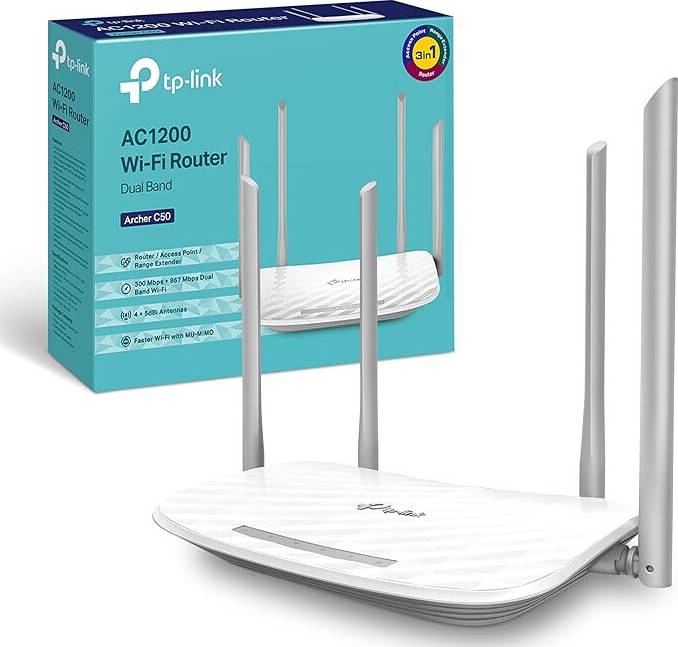 TP-Link AC1200 Wireless Dual Band Wi-Fi Router
