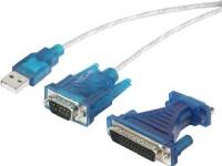 Renkforce USB Type-A DB-25 Adapter Set