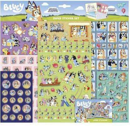 Totum Bluey Super Sticker Set