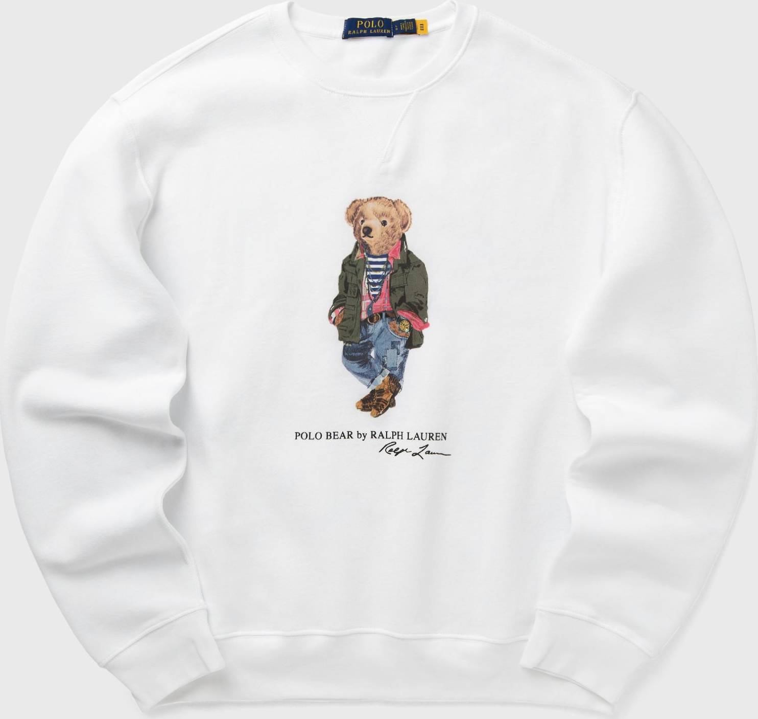 Polo bear Polo Ralph Lauren Sweatshirt Col Rond Bear - Wit