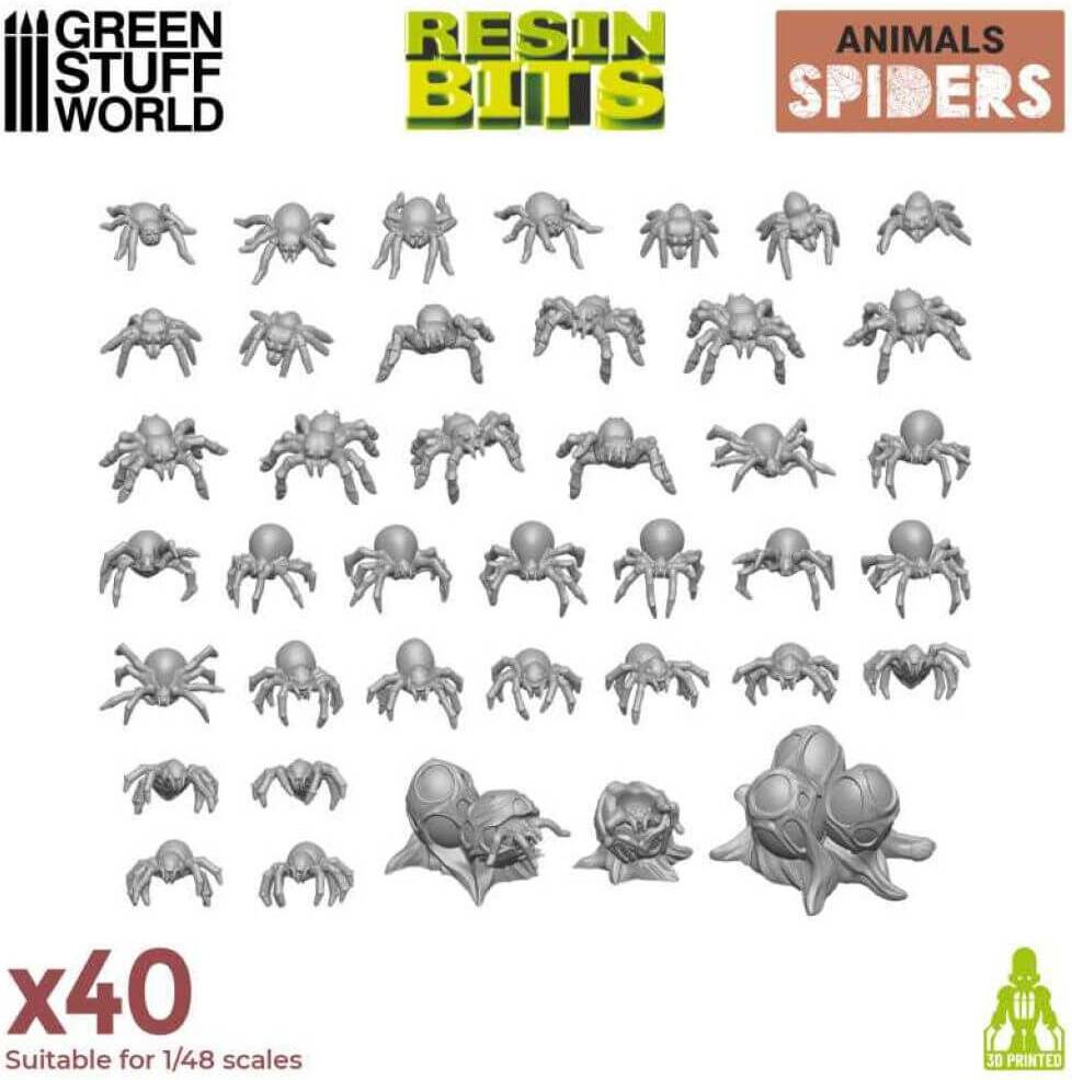 Small Spiders Set