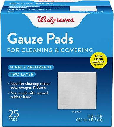 Walgreens Gauze Pads 4 In x 4 In