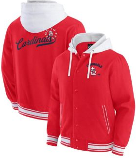 Darius Rucker Collection Full-Snap Hooded Jacket - Red