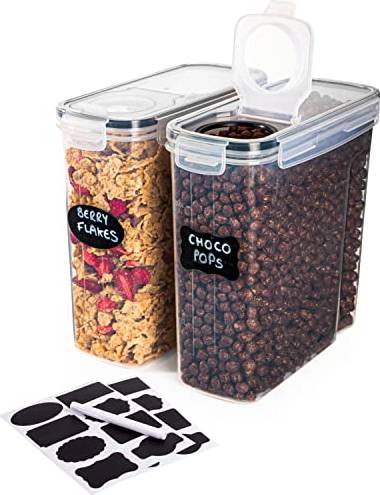 4L Cereal Storage Containers Set 2Pcs