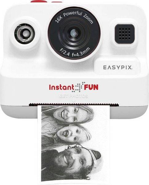 Easypix InstantFUN Digital Instant Camera White