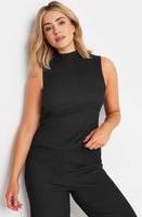 M&Co Textured Shell Top - Black