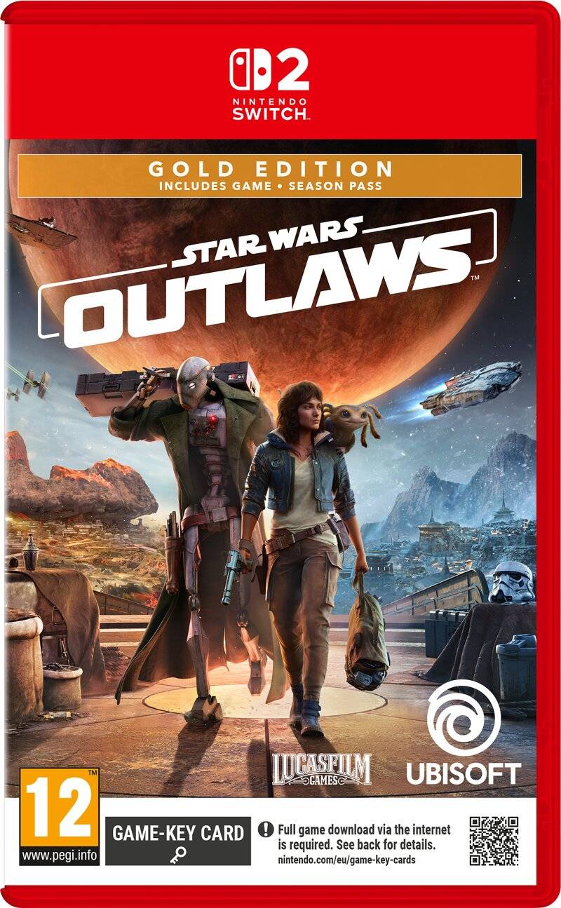 Ubisoft Star Wars Outlaws Gold Edition Code In The Box Clair