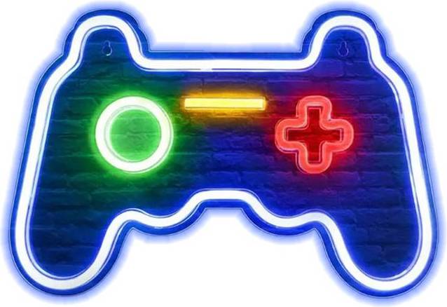 - Controller LED Neon Skilt - Blue