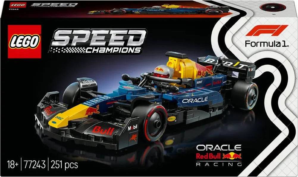 Lego f1 LEGO Speed Champions Oracle Red Bull Racing RB20 F1 Racerbil 77243