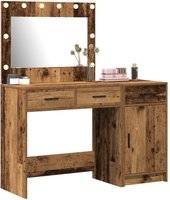 vidaXL 2-Piece Set with LED Dressing Table
