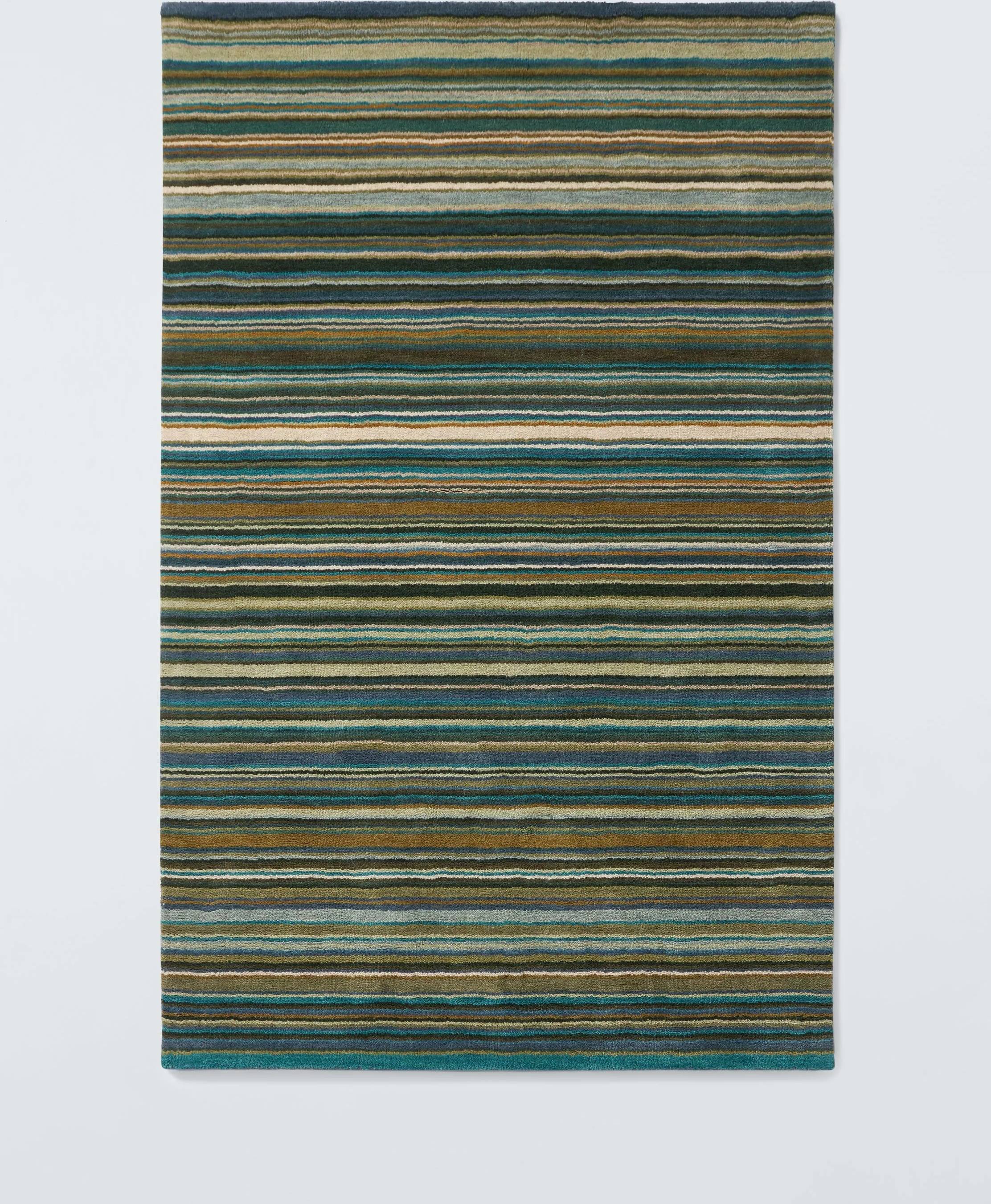 John Lewis Russet Multistripe Rug