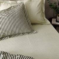 Hebden Striped Fitted - Black