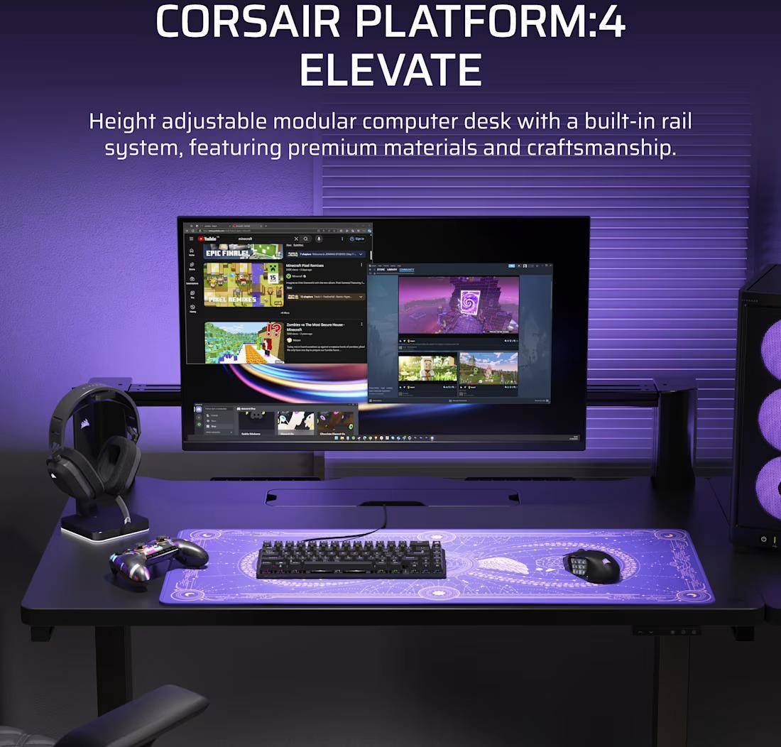 Corsair Platform 4 Elevated Writing Desk