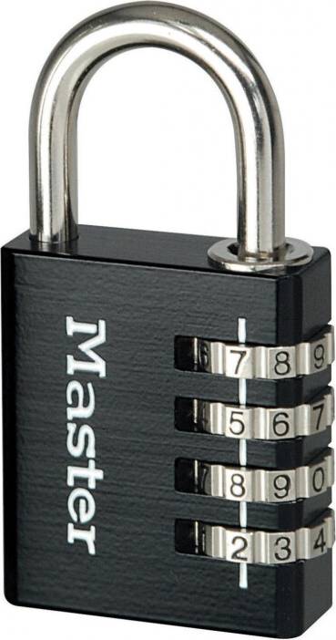 Master Lock Master Lock Black Finish Combination Padlock