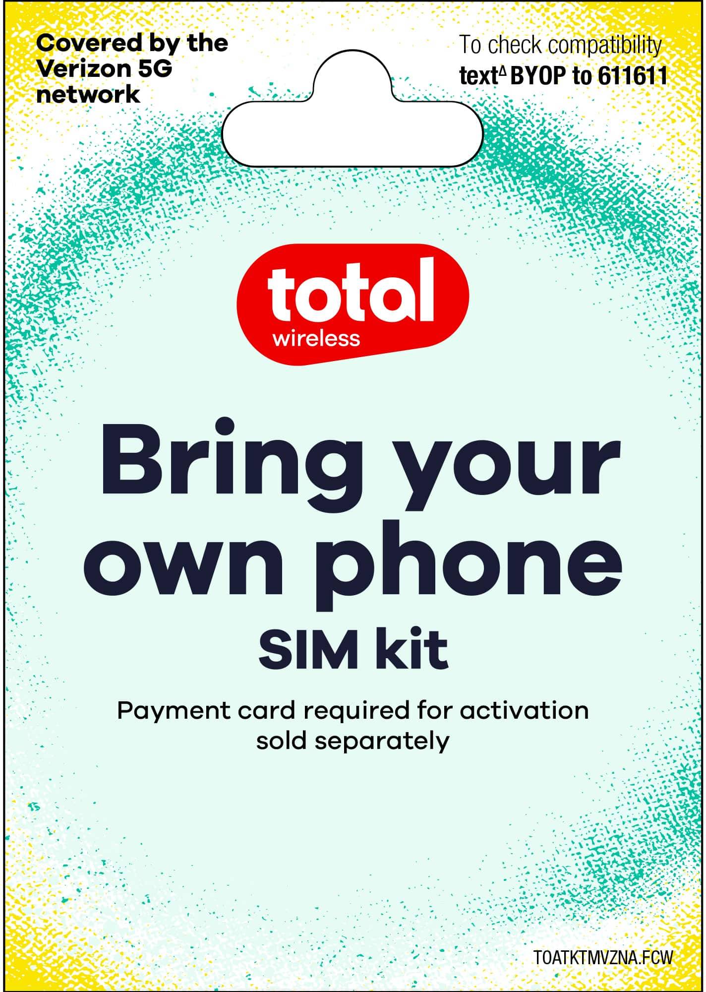 Total Wireless Bring Your Own Phone Mini SIM Pack