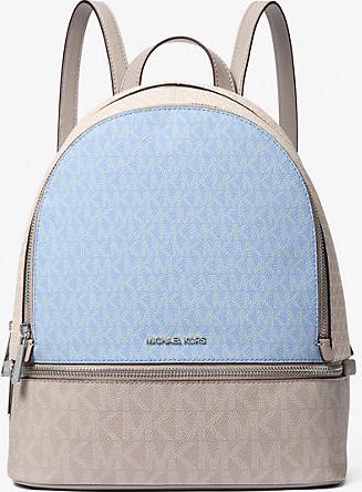 Michael Kors Rhea Backpack - Blue/Beige