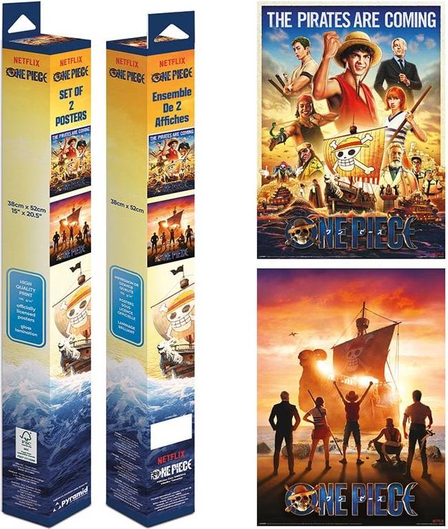 Pyramid Presentaskar One Piece Live Action Boxed Set Poster 3st